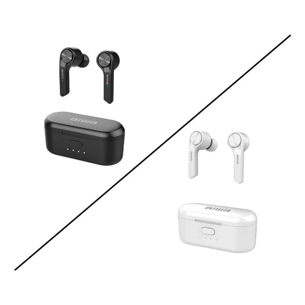 Aiwa ESP-350 In-Ear Bluetooth Kopfhörer mit Ladestation   versch. Farben