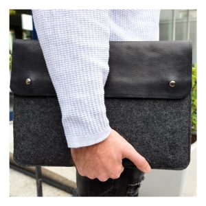ViSation Notebooktasche Handmade Business Laptophülle 13 Zoll
