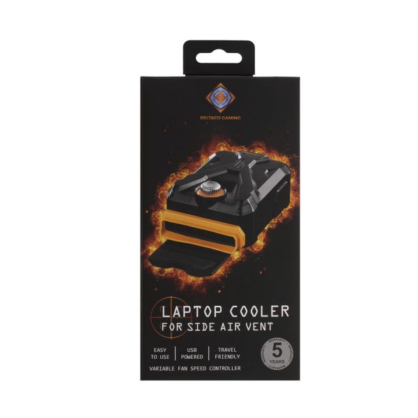 DELTACO GAMING Luftkühler Laptop-Kühler Fan (2000-3500 U/min