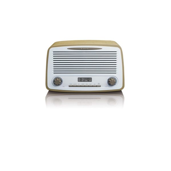 Lenco DAR-012TP Retro DAB+ und FM-Radio (Bluetooth