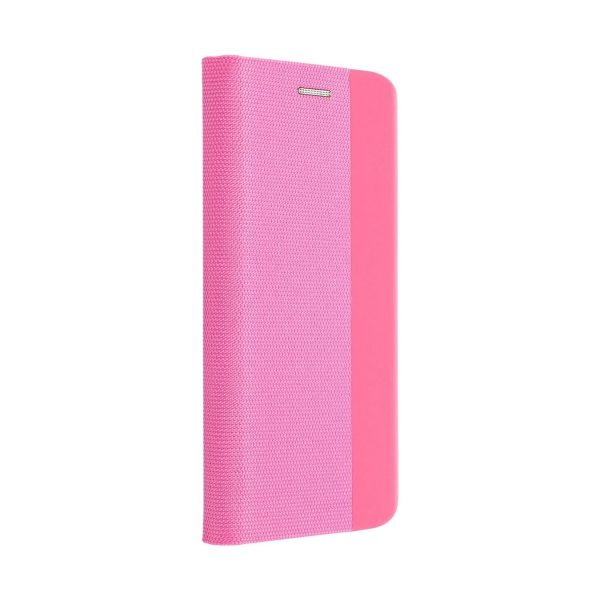 Handyhülle für Samsung Galaxy A12 Schutztasche Wallet Cover 360 Case Etuis Rosa