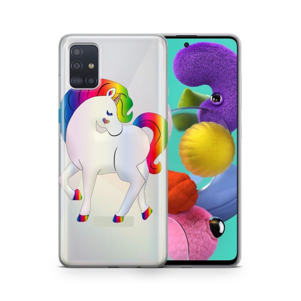 Schutzhülle für Apple iPhone 13 Pro Motiv Handy Hülle Silikon Tasche Case Cover... Buntes Einhorn