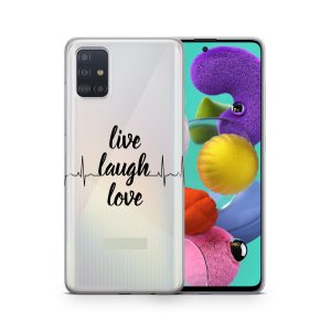 Schutzhülle für Apple iPhone 13 Pro Motiv Handy Hülle Silikon Tasche Case Cover... Leben Lachen Lieben