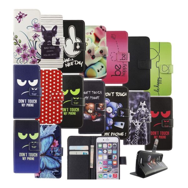 Handyhülle für Nokia G10 / G20 Case Cover Schutztasche Schutzhülle Bookstyle Neu... Blumen Schwarz