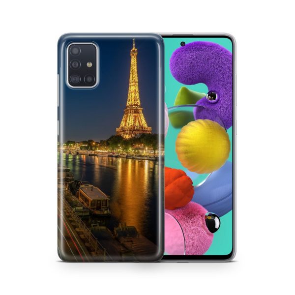 Schutzhülle für Wiko Y60 Motiv Handy Hülle Silikon Tasche Case Cover Bumper Neu... Eifelturm