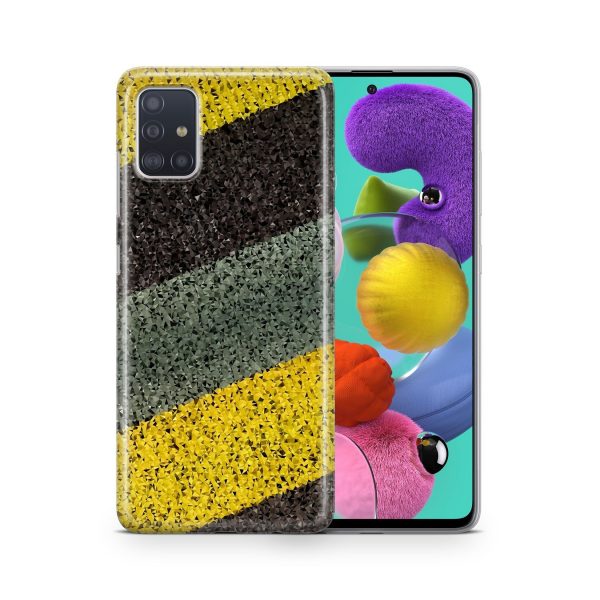 Schutzhülle für Wiko Y60 Motiv Handy Hülle Silikon Tasche Case Cover Bumper Neu... Streifen Abstrakt