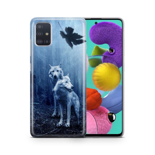 Schutzhülle für Wiko Y60 Motiv Handy Hülle Silikon Tasche Case Cover Bumper Neu... Wölfe