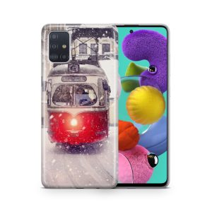 Schutzhülle für Wiko Y80 Motiv Handy Hülle Silikon Tasche Case Cover Bumper Neu... Straßenbahn