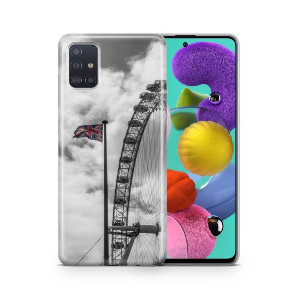 Schutzhülle für Nokia XR20 Motiv Handy Hülle Silikon Tasche Case Cover Bumper... London Riesenrad