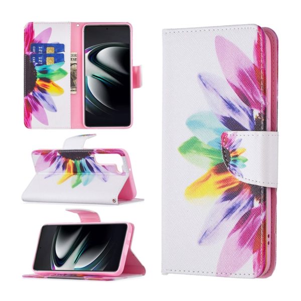 Handyhülle für Samsung Galaxy S22 Plus 5G Schutztasche Cover 360 Case Hülle Etui... Sonnenblume