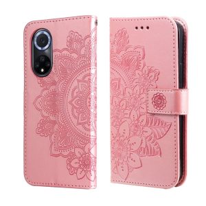 Handyhülle für Honor 50 Schutztasche Wallet Cover 360 Case Hülle Etuis Tasche... Rose Gold