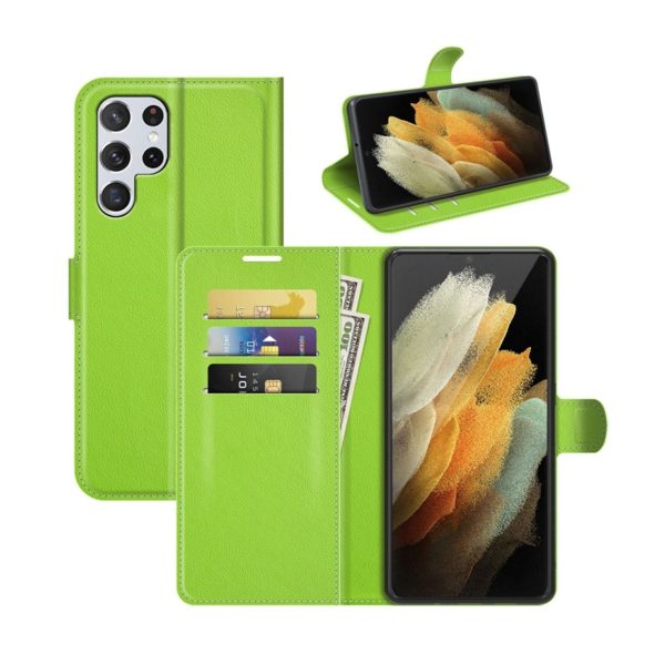 Handyhülle für Samsung Galaxy S22 Ultra 5G Schutztasche Cover 360 Case Hülle... Grün