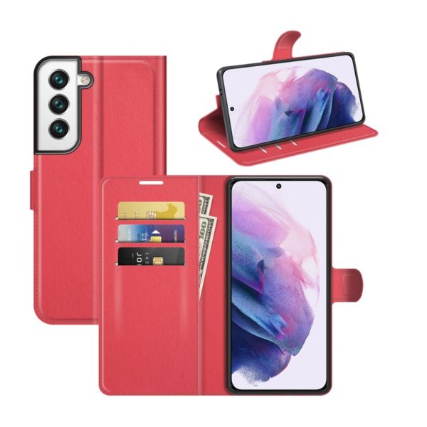 Handyhülle für Samsung Galaxy S22 Plus 5G Schutztasche Cover 360 Case Hülle Etui... Rot