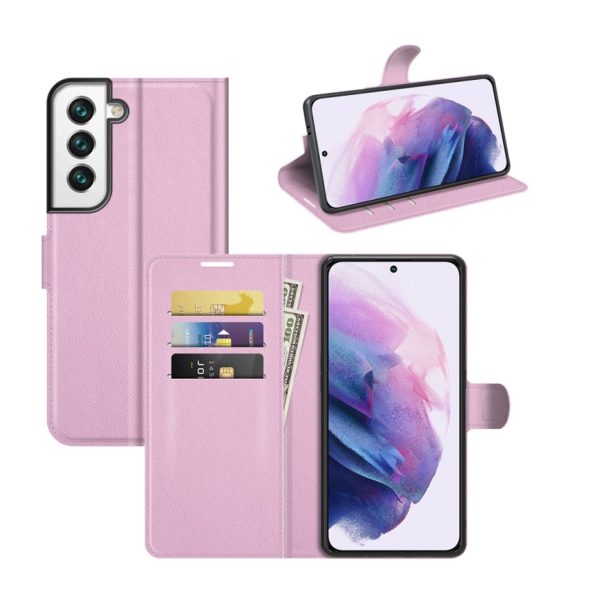 Handyhülle für Samsung Galaxy S22 Plus 5G Schutztasche Cover 360 Case Hülle Etui... Rosa