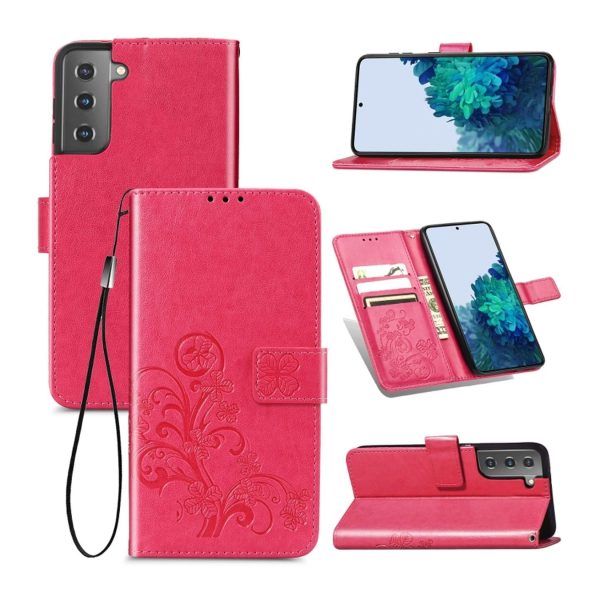 Handyhülle für Samsung Galaxy S22 Plus 5G Schutztasche Cover 360 Case Hülle Etui... Magenta