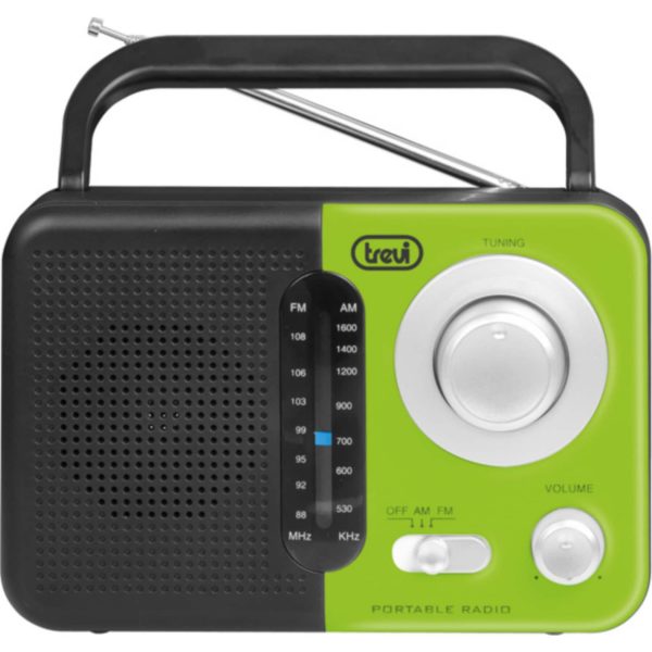 Trevi RA 768 S portables 2 Band AM/FM-Radio - grün