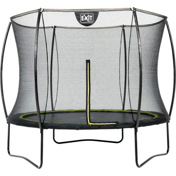 EXIT Silhouette Trampolin + Sicherheitsnetz 427 (14ft) Schwarz