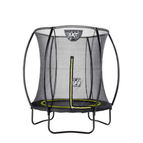 EXIT Silhouette Trampolin + Sicherheitsnetz 183 (6ft)Schwarz