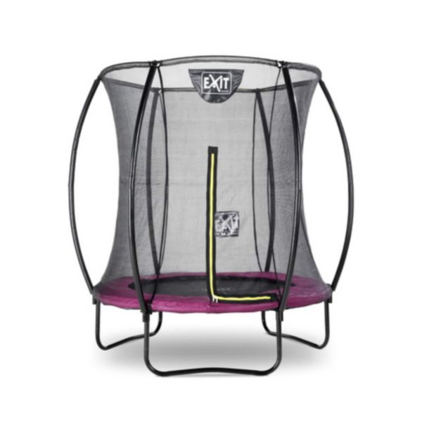 EXIT Silhouette Trampolin + Sicherheitsnetz 183 (6ft) Rosa