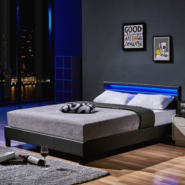 Home Deluxe LED Bett Astro 140x200