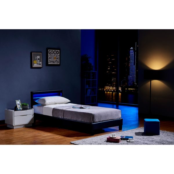 Home Deluxe LED Bett Astro 90x200