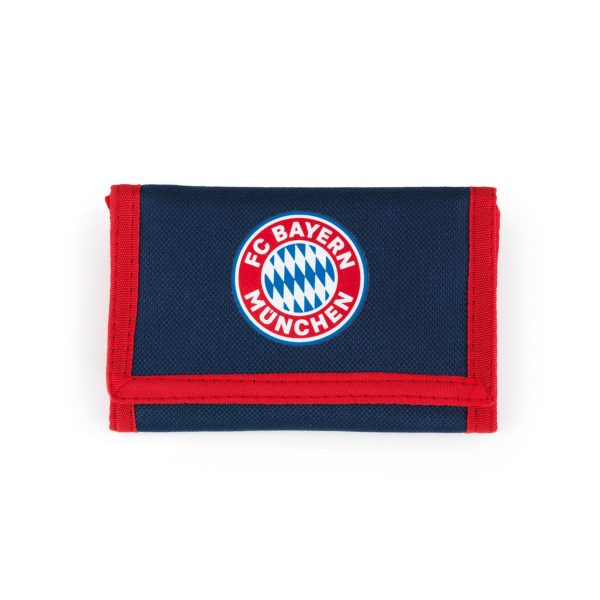 FCB Geldbörse Mia san Mia blau/rot mit Logo