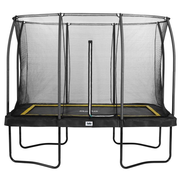 Salta Trampoline - Comfort Edition - rechteckig - 214 x 305cm - 7x10ft - Schutzrand Schwarz