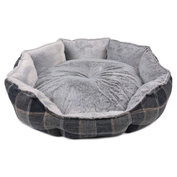 Heim Kuschelprogramm Schottland Heimtierbett Gr. S 45 x 40 x 16 cm