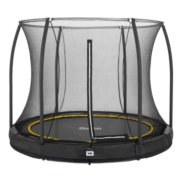 Salta Trampoline - Comfort Edition Ground - rund - Ø183cm - Schutzrand Schwarz