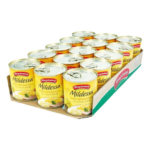 Hengstenberg Mildessa Sauerkraut 285 g Abtropfgewicht