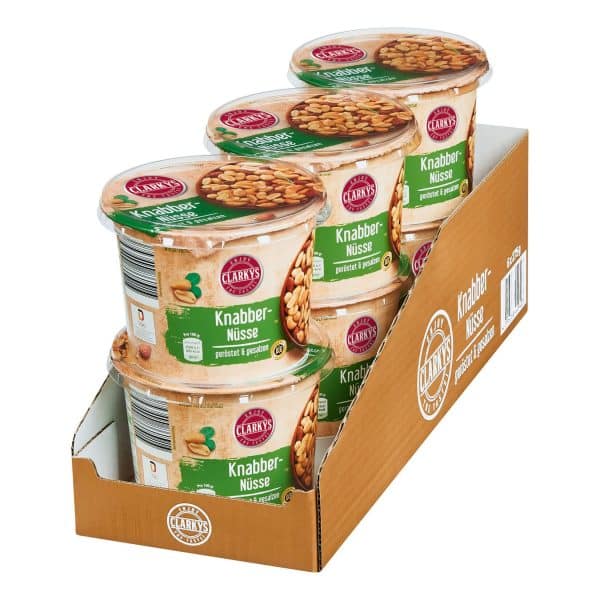 Clarkys Snack Nüsse geröstet & gesalzen 275 g