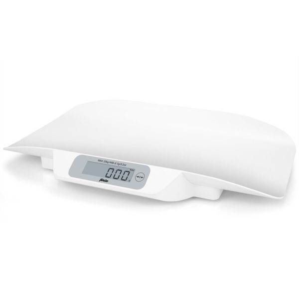 Alecto BC-29 - Digitale Babywaage bis zu 20 kg mit großem Display - 5 Gramm genau