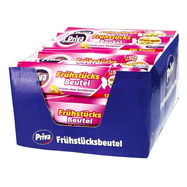 Priva Frühstücksbeutel 120 Stück