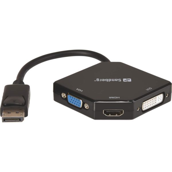 SANDBERG Adapter DP-HDMI DVI VGA