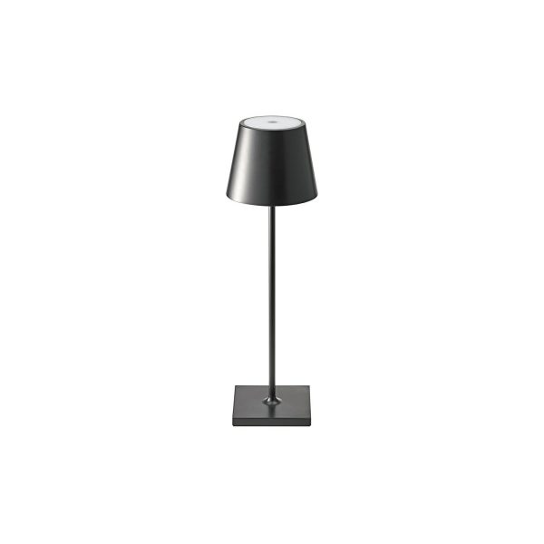 LED Außen Akku-Tischlampe Qutarg Easy-Connect IP54... Schwarz