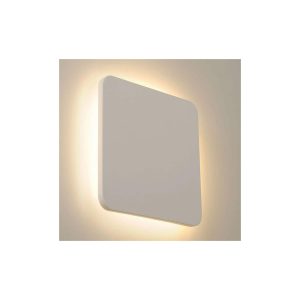 SLV Plastra Square LED Wandleuchte 3000K Gips