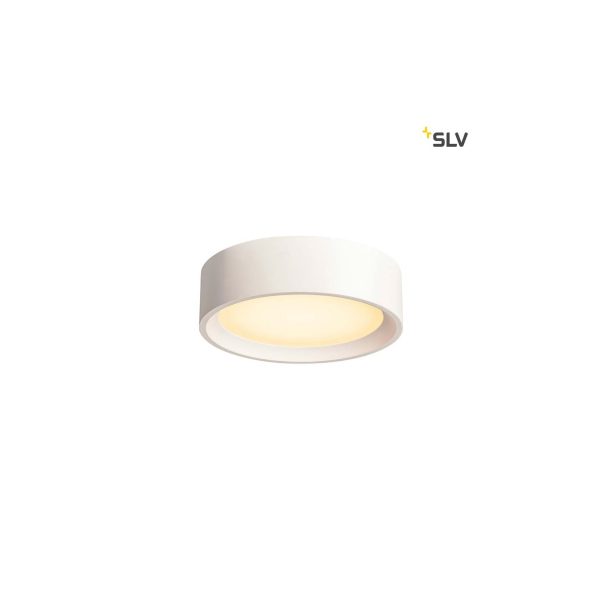 SLV Plastra LED Deckenleuchte Weiß 3000K