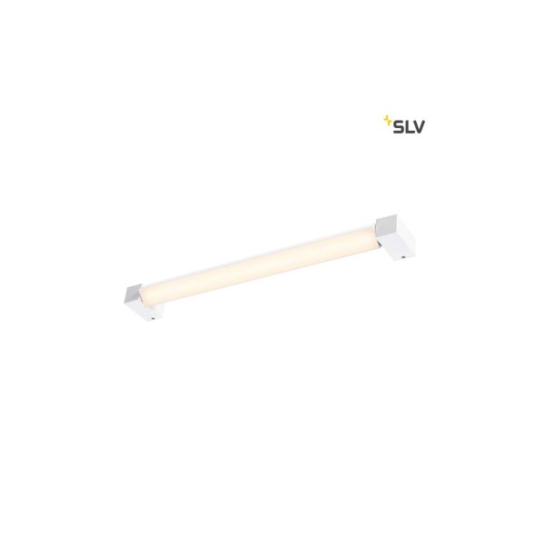 SLV Long Grill LED Wand- und Deckenleuchte Weiß 3000K