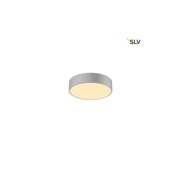 SLV Medo 30 Corona LED Aufbauleuchte Triac Silbergrau