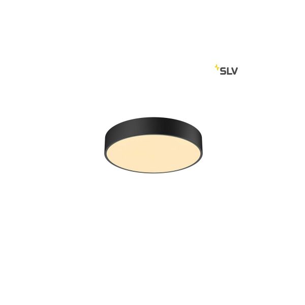 SLV Medo 40 Corona LED Aufbauleuchte Triac Schwarz