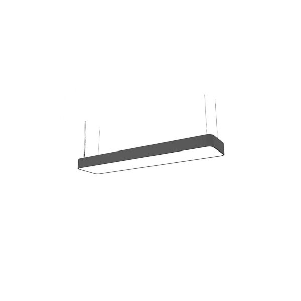 Licht-Trend LED Hängeleuchte Talu 90x20cm Grau