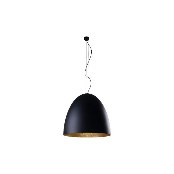 Licht-Trend Hängeleuchte Egg XL Ø 75cm Schwarz