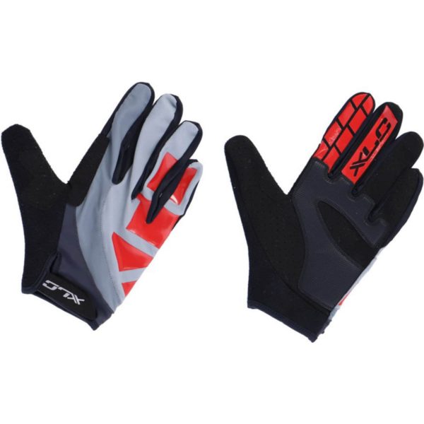 Langfingerhandschuh ENDURO CG-L13 schwarz-rot