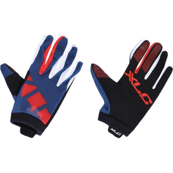 Langfingerhandschuh MTB CG-L14 rot-blau