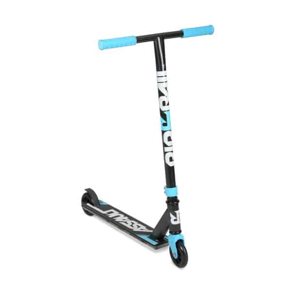 Riprail Assault Roller ab 6 Jahren Stunt Scooter Stunt Roller Tretroller Kinderroller Cityroller Skater Roller Freestyle für Tricks Kickscooter... blau