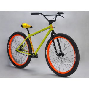 mafiabikes Mafia Bomma 29 Zoll Wheelie Bike Fahrrad für Wheelies Wheelie City Bike BMX Street Freestyle Fahrrad Park... bluku green