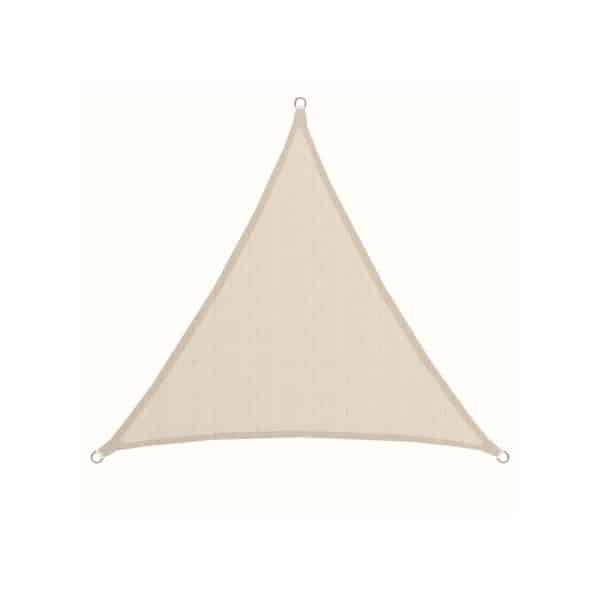 UPF50+ UV Sonnensegel 2x2x2 Polyester Dreieck Wasserabweisend Garten Segel Beige