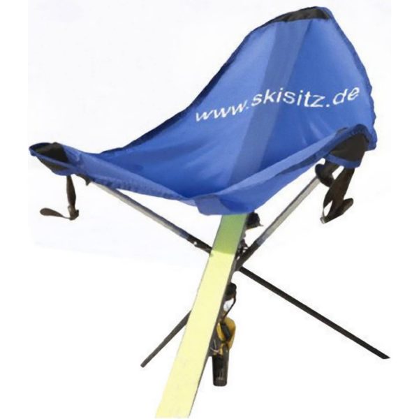 Skisitz Outdoor Sitz Sessel Ski Skistuhl Outdoorsitz Abfahrt Alpin Langlauf Tuch