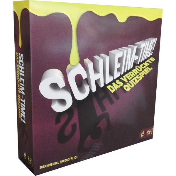 Mattel Gesellschaftsspiel Schleim-Time Quizspiel Schleimspiel Slime Quiz Spiel