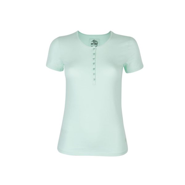 GIN TONIC Damen Basic T-Shirt... L (44/46)